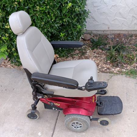 Silla de ruedas eléctrica Pride Jazzy con baterías completamente nuevas - $65063470297591425124