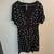 Dex Empire Waist Black Tunic top with skulls pattern - Size Medium 8 thumbnail