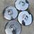 1950s Hubcaps Vintage Early Ford hubcaps for steel wheels 2 thumbnail
