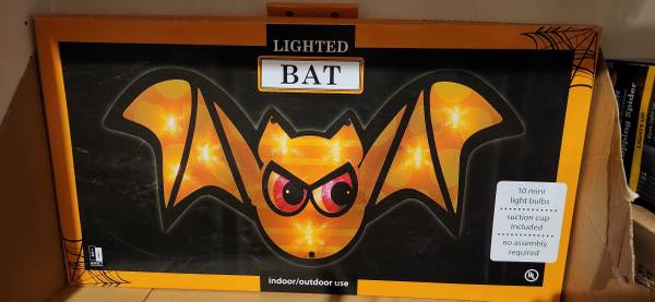 Halloween Bat - Outdoor Decor Light 1