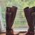 Used brown tall boots 2 thumbnail