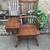 One Vintage Chair Writing Table / 2 Drawers 1 thumbnail