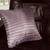Beautiful Lilac Pillow by Madison Park 17" x 17" Poly Satin no tag 8 thumbnail