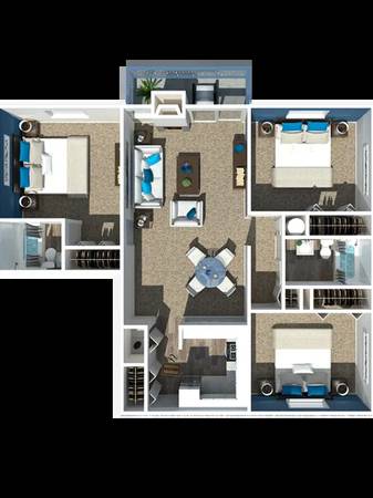 $1,659 / 3br - 1190ft2 - 3 bed, 2 bath with fireplace and $1000 Visa Card at move in! (knoxville)63815667576193121