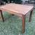 Tall Dining Table With Expandable Center Piece - Wooden 1 thumbnail