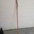Custom Wood Walking Stick, Wolf or Flower, 53" 1 thumbnail