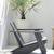 Crate&Barrel Paso Gray Outdoor Adirondak Chair by Polywood - KG 2 thumbnail