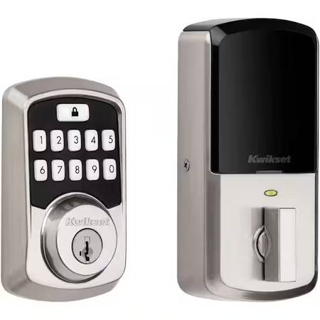 Kwikset Aura Bluetooth Smart Lock - Satin Nickel (99420-001) 1