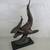 Large  Bronze Brass Mom Whale & Baby Statue 21 1/2" Tall 1 thumbnail
