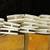 unused 8' long white PVC lattice dividers X 14 1 thumbnail