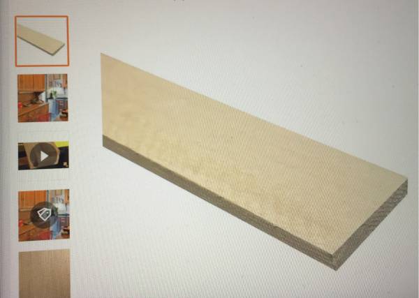 New - Two 2"x 1/4"x 36" High Quality Clear Oak Strips for Hobbyists 1