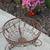 Large Round Footed Decorative Iron Basket 1 thumbnail