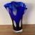 VINTAGE COBALT  BLUE VASE 2 thumbnail