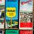 10 vintage 1940s - 1950s service station road maps 5 thumbnail