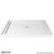 New DREAMLINE 48"W x 36"D White Center Drain Shower Pan Base 3 thumbnail