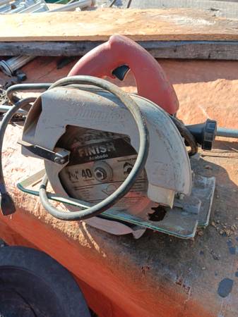 7 1/4 inch Circular saw various makes 1