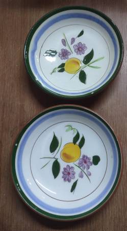 Stangl friut & flower 5.5" small bowl 2 lot 1