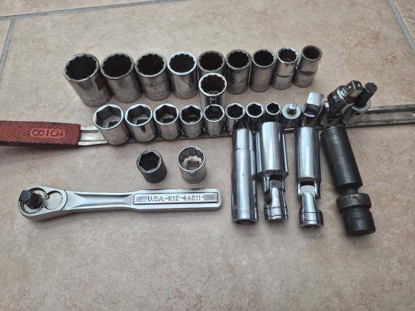 Assorted Sockets & Rachet 1