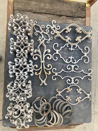 Wrought iron castings 1