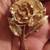 Monet Gold Plated Pin Brooch Rose 10 thumbnail