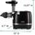Omega H3000D Cold Press 365 Juicer Slow Masticating Extractor, Black 6 thumbnail