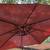 10 ft Outdoor Red Cantilever Patio Pool Driveway Car Shade Umbrella 10 thumbnail