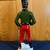 Cool EMPTY Vintage Decanter of Irish Soldier - 19” Tall 2 thumbnail