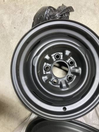 4 chevy wheels fit 1954 --1962,  5 x15 1