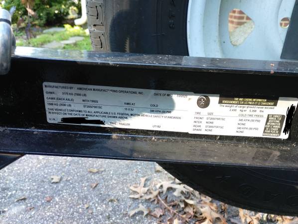 Trailer Car hauler 18' 1