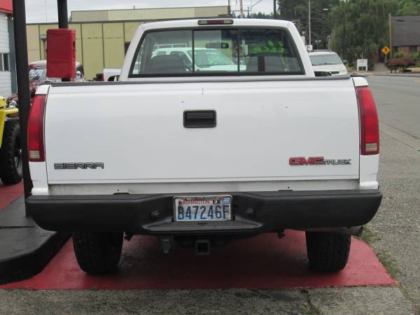 1997 GMC Sierra 2500 SL 2 puertas K2500 SL 4x4 Cabina Estándar LB HD - $10.995 (Centralia)63470611330305122