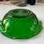 Anchor Hocking Emerald Green Swirl Glass w/ Ruffled Edge Bowl 6.5” 7 thumbnail