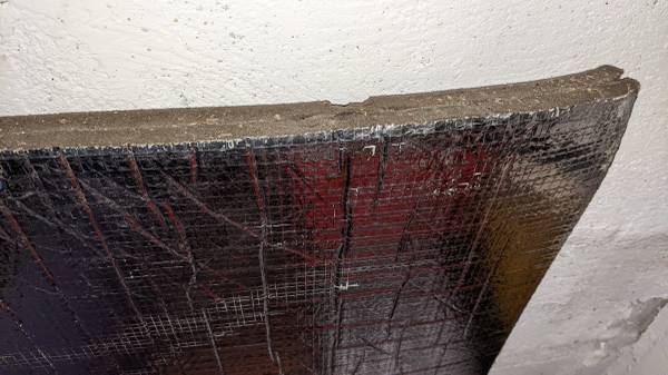 Engine room insulation panel 1