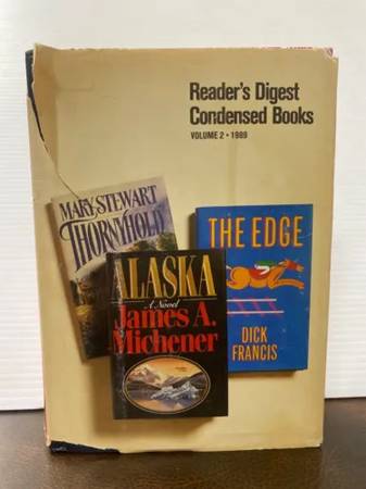1st Edition Readers Digest Condensed Books Vol. 2 - 1989 Vintage 1