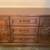 Vintage Walnut Veneer Credenza / Lowboy – 68” – Solid Wood Drawers 1 thumbnail