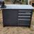 Metal toolbox/work bench with vise 1 thumbnail