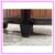 Mcguire Bamboo Pedestal + Thick Cut Glass Dining Table 8 thumbnail