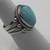 Sterling Silver & Turquoise Size 6 Ring Signed Y 3 thumbnail
