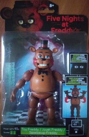 New FNAF Freddy Action Figure Sealed 1
