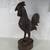 Antique Folk Art Primitive Hand Carved Wood Rooster Sculpture 22" Tall 1 thumbnail