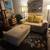oversized loveseat/chair with ottoman 3 thumbnail