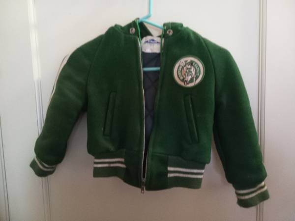 Boston Celtics infant size hooded fan jacket 1