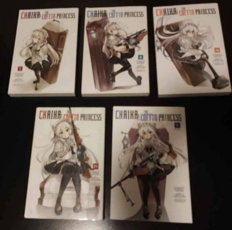 Chaika: The Coffin Princess Complete Series Volume 1-5 Manga 1