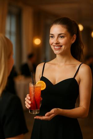 Cocktail Server for private events 1
