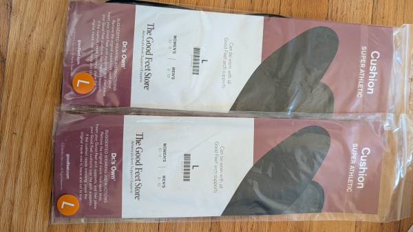 Arch support cushions from The Good Feet Store size L 1