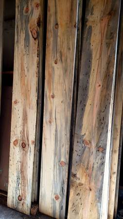 Blue buggy Pine boards 1×12.location in south independence Oregon 1