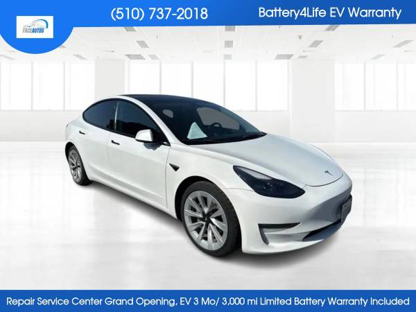 2022 Tesla Model 3 Long Range Sedan 4D 1