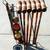 1940's-1960's Wooden Croquet Set 6 Player with Metal Wheeled Cart 1 thumbnail