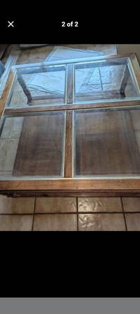 Coffee table solid oak 1