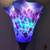 MCM Torchere Floor Lamp with a millifiore Murano glass shade 5 thumbnail