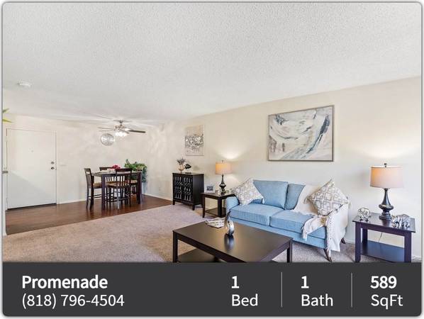$1,775 / 1br - 589ft2 - Wonderful 589 sqft, 1 bed, 1 bath floorplan in Van Nuys (Van Nuys - Sherman Oaks Adj)63876482313603120